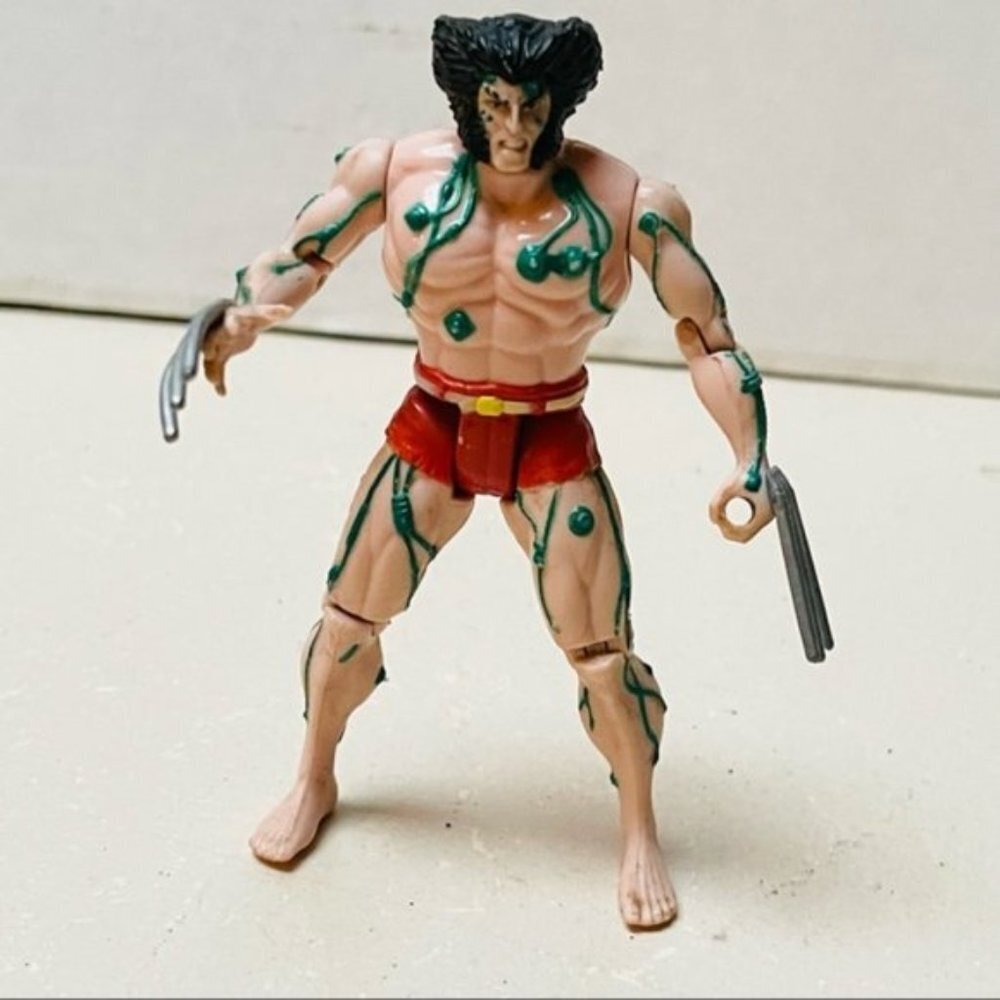 1992 Marvel Wolverine Action Figure Vintage Kids Toy Memorabilia Holiday Gift